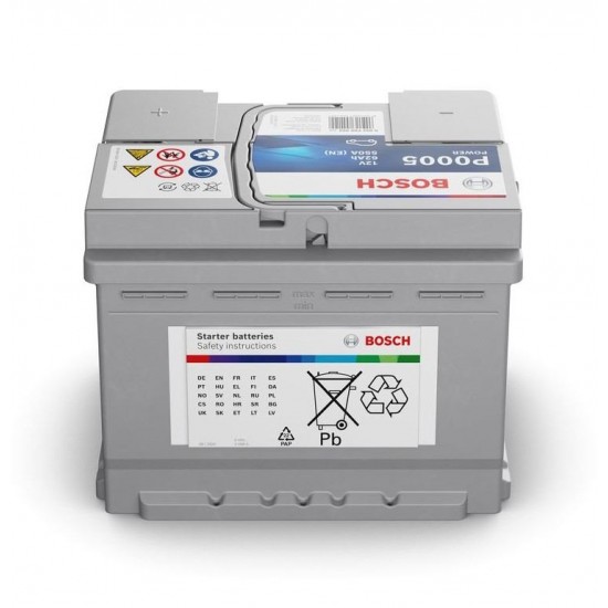 АКУМУЛАТОР BOSCH POWER PLUS 62Ah 550A R+