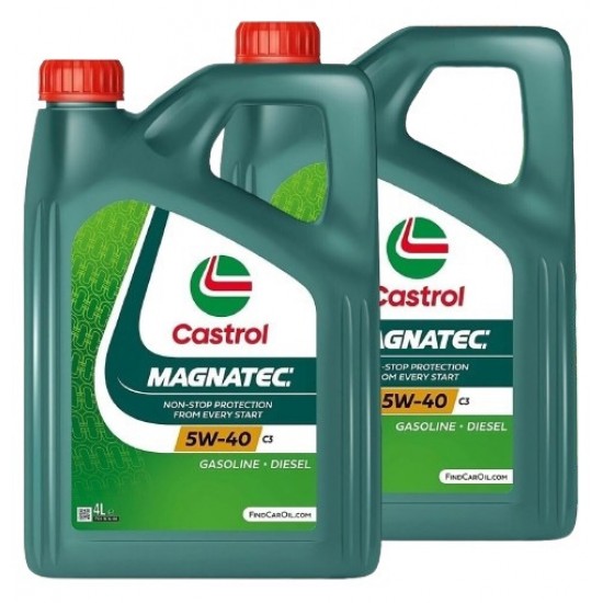 2бр X 4л Масло CASTROL MAGNATEC C3 5W40 на 114.90 лв. от Automarks.bg