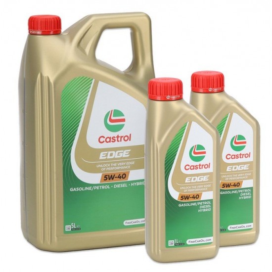 5л + 2л Масло CASTROL EDGE TITANIUM FST 5W40 на 129.90 лв. от Automarks.bg