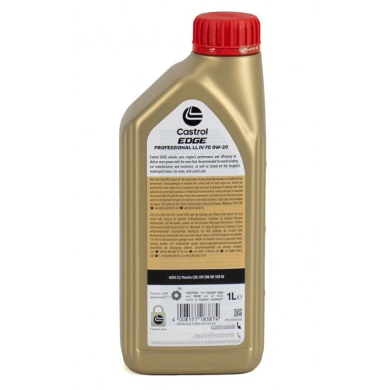 CASTROL EDGE Professional LL IV FE 0W20 1L
