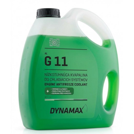Антифриз концентрат зелен DYNAMAX COOL ULTRA AL G11 GREEN 4л