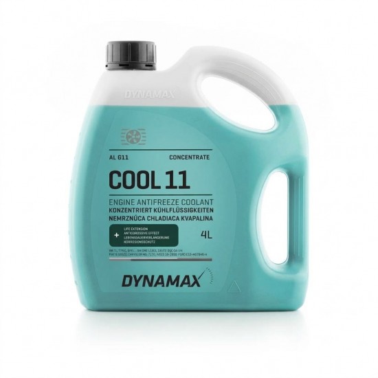 Антифриз концентрат DYNAMAX COOLANT G11 4л Антифриз концентрат DYNAMAX COOLANT G11 4л