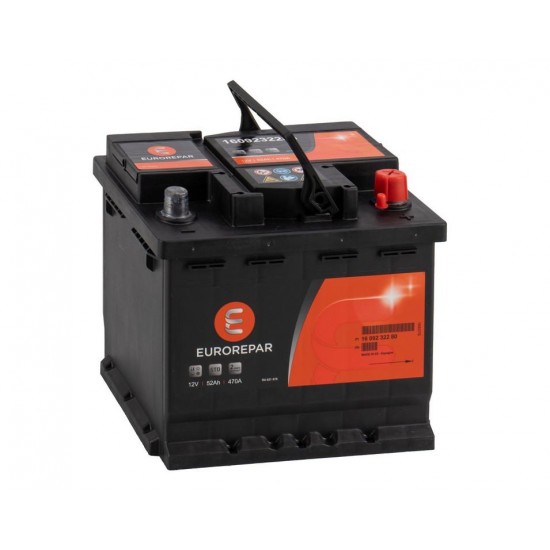 Акумулатор EUROREPAR 52Ah 470A R+