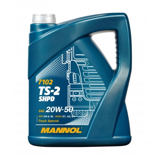 MANNOL TRUCK SPECIAL SHPD 20W50, 5л на 44.90 лв. от Automarks.bg