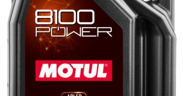 Motul 8100 Power 5W-50 Motoröl – 5 Liter Kanister Für Hochleistungsmotoren, Langlebig & Robust