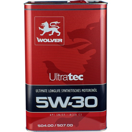 WOLVER Ultratec C3 LongLife 5W30 4L на 44.50 лв. от Automarks.bg