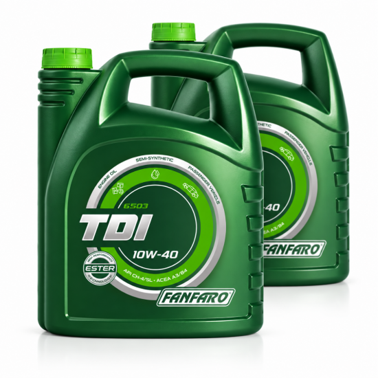 2бр х 5л Моторно масло FANFARO TDI 10W40 на 75.90 лв. от Automarks.bg