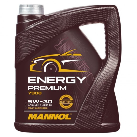 MANNOL ENERGY PREMIUM 5W30 4L на 43.50 лв. от Automarks.bg