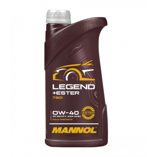 MANNOL LEGEND + ESTER 0W40 1L на 16.50 лв. от Automarks.bg