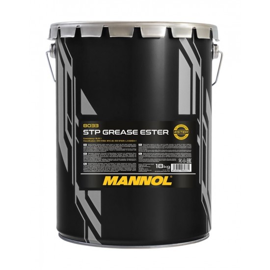 Водоустойчива калциева грес MANNOL STP Grease Ester 18кг