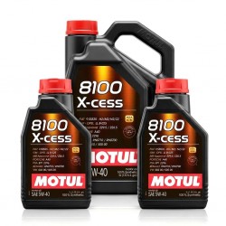 5л + 2л Масло MOTUL 8100 X-CESS 5W40