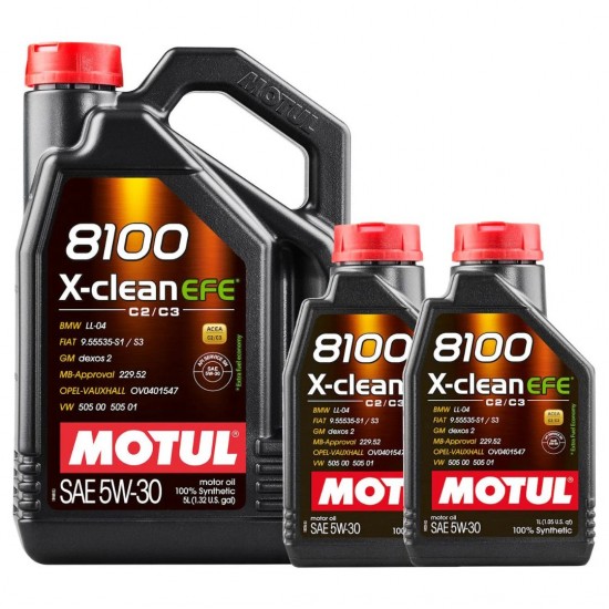 5л + 2л MOTUL 8100 X-CLEAN EFE 5W30 