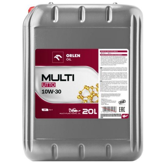 Хидро Трансмисионно масло ORLEN MULTI UTTO 10W30 20л