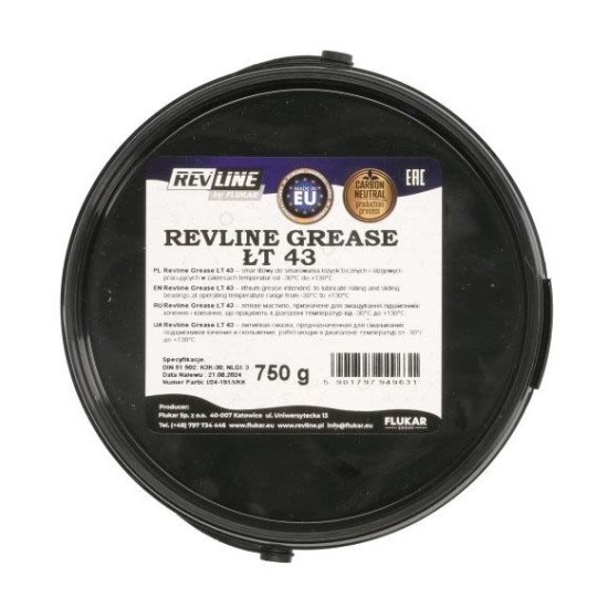 Многофункционална литиева грес REVLINE Grease LT-43 750г