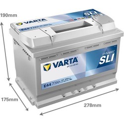 АКУМУЛАТОР VARTA 77Ah 780A R+