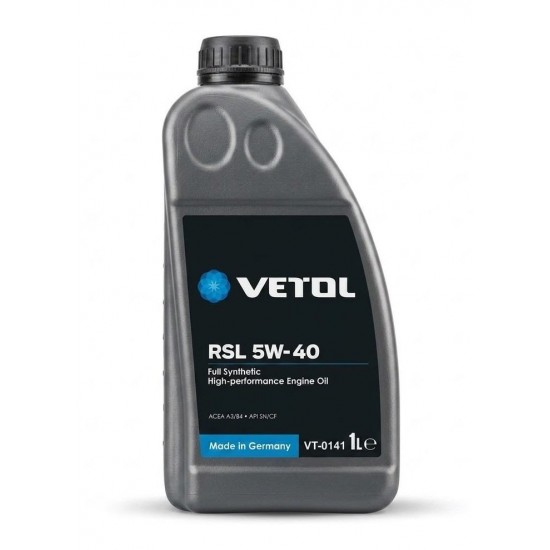 Масло VETOL RSL 5W40 1л