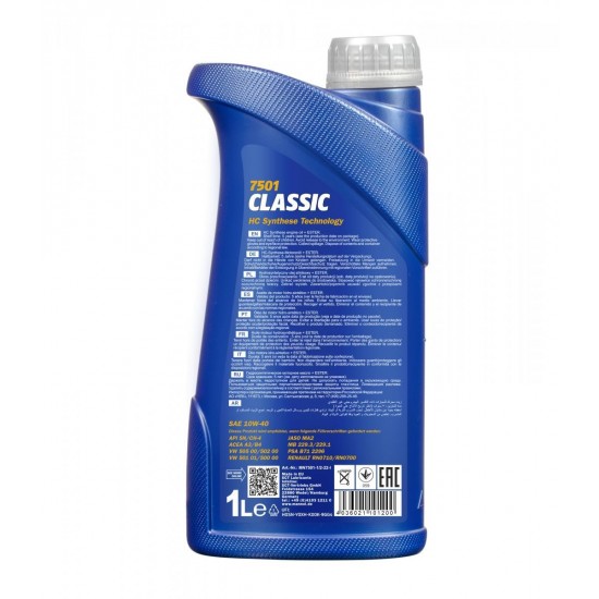 MANNOL CLASSIC 10W40 1L на 10.50 лв. от Automarks.bg