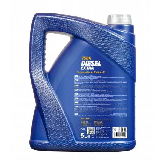 MANNOL DIESEL EXTRA 10W40 5L на 41.90 лв. от Automarks.bg