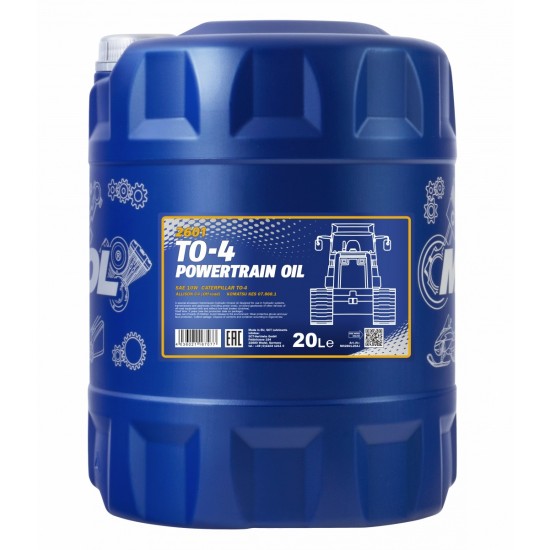 Трансмисионно масло MANNOL TO-4 Powertrain Oil SAE 10W 20L Трансмисионно масло MANNOL TO-4 Powertrain Oil SAE 10W 20L на 170.00 лв. от Automarks.bg